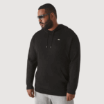 Men Lacoste V0ZN723 Black 031 XL Regular Fit Hooded T-Shirt
