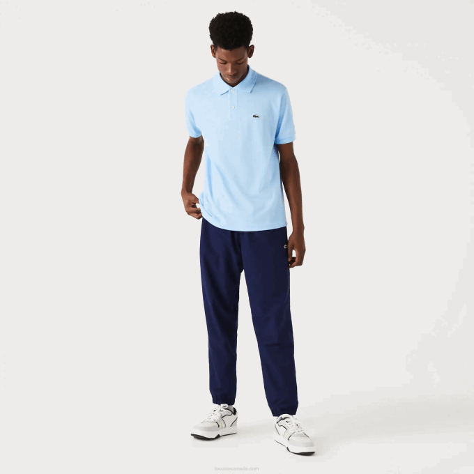 Men Lacoste V0ZN728 Blue HBP Original L.12.12 Polo - Image 2