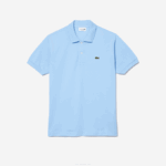 Men Lacoste V0ZN728 Blue HBP Original L.12.12 Polo - Image 4