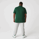 Men Lacoste V0ZN730 Green 132 Original L.12.12 Slim Fit Polo - Image 3