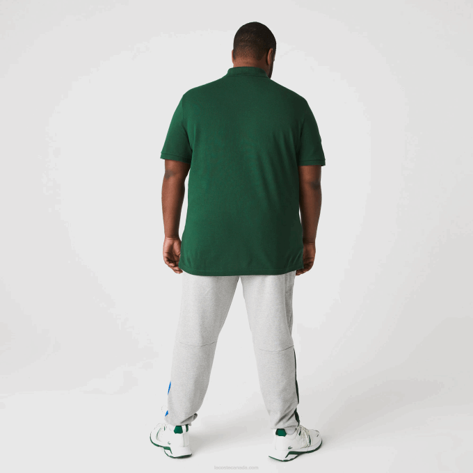 Men Lacoste V0ZN730 Green 132 Original L.12.12 Slim Fit Polo - Image 3