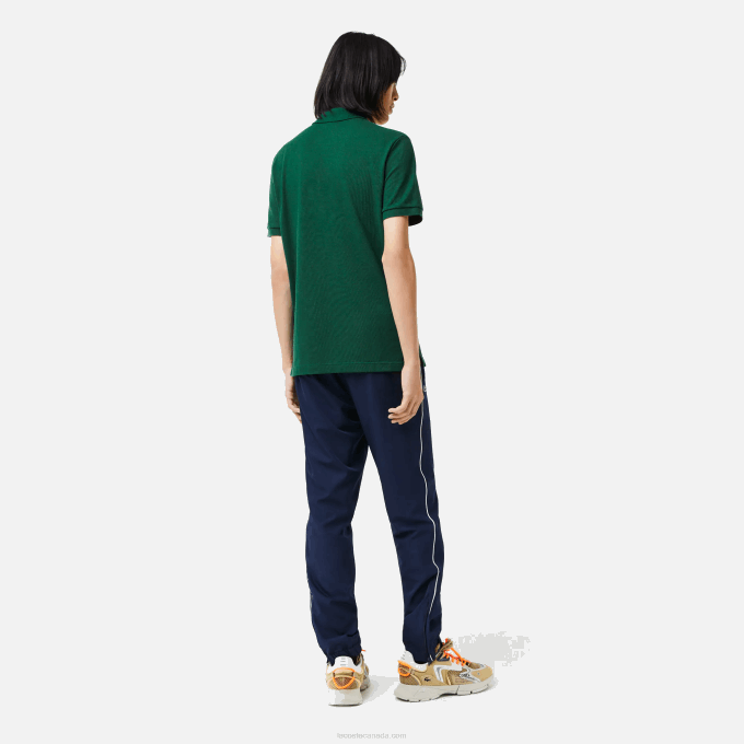 Men Lacoste V0ZN730 Green 132 Original L.12.12 Slim Fit Polo - Image 4