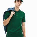 Men Lacoste V0ZN730 Green 132 Original L.12.12 Slim Fit Polo - Image 7