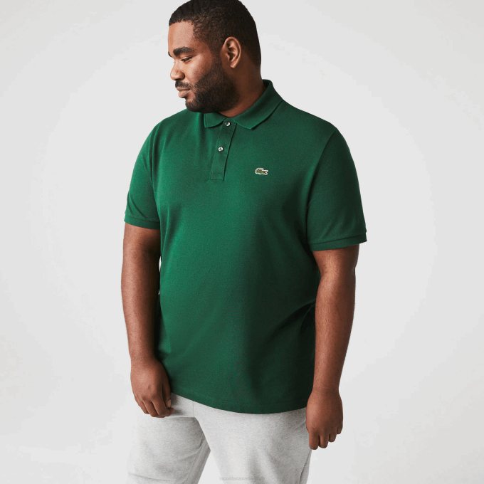 Men Lacoste V0ZN730 Green 132 Original L.12.12 Slim Fit Polo - Image 9