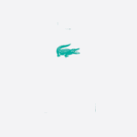 Men Lacoste V0ZN745 White Green W1J SPORT 3D Print Crocodile Breathable Jersey T-Shirt - Image 5