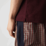 Men Lacoste V0ZN764 Bordeaux SXL Smart Paris Stretch Cotton Pique Polo - Image 4