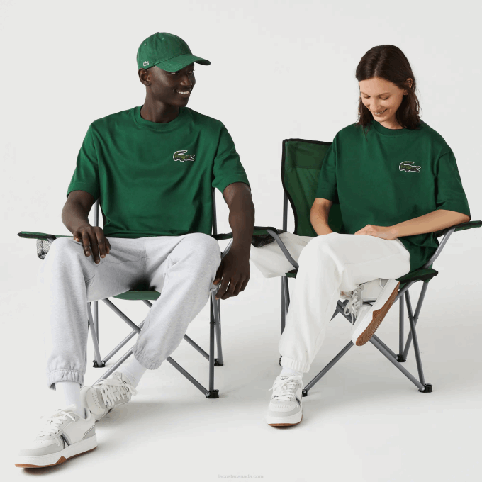 men_lacoste_v0zn77_green_132_loose_fit_large_crocodile_organic_cotton_t_shirt.png Men Lacoste V0ZN77 Green 132 Loose Fit Large Crocodile Organic Cotton T-Shirt - Image 1
