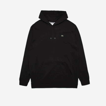 Men Lacoste V0ZN782 Black 031 XL Hooded T-Shirt