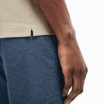 Men Lacoste V0ZN79 Beige AE0 Smart Paris Stretch Cotton Pique Polo - Image 6