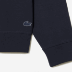 Men Lacoste V0ZN7 Blue KXE Loose Fit Branded Sweatshirt - Image 5