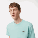 Men Lacoste V0ZN82 Mint LGF SPORT Breathable T-Shirt - Image 2
