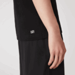 Men Lacoste V0ZN836 Black Blue 985 SPORT 3D Print Crocodile Breathable Jersey T-Shirt - Image 4