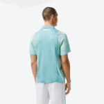 Men Lacoste V0ZN84 Mint BR8 Tennis Recycled Polyester Polo Shirt - Image 3