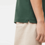 Men Lacoste V0ZN854 Green 5HX Smart Paris Stretch Cotton Pique Polo - Image 5