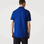 Men Lacoste V0ZN875 Blue BDM Original L.12.12 Polo - Image 3