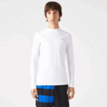 Men Lacoste V0ZN877 White 001 SPORT Thermal T-Shirt