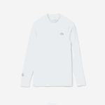 Men Lacoste V0ZN877 White 001 SPORT Thermal T-Shirt - Image 5