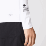 Men Lacoste V0ZN877 White 001 SPORT Thermal T-Shirt - Image 7