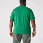 Men Lacoste V0ZN884 Green LDM Original L.12.12 Polo - Image 9