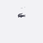 Men Lacoste V0ZN89 White Navy Blue 522 SPORT 3D Print Crocodile Breathable Jersey T-Shirt - Image 5