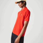 Men Lacoste V0ZN905 Red F8M Original L.12.12 Polo