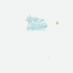 Men Lacoste V0ZN933 White 001 Miami Open Graphic T-shirt - Image 2