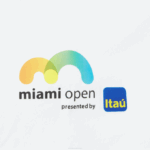 Men Lacoste V0ZN933 White 001 Miami Open Graphic T-shirt - Image 3