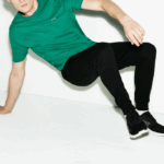 Men Lacoste V0ZN958 Black 031 SPORT Fleece Tennis Sweatpants