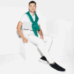 Men Lacoste V0ZN960 White 001 SPORT Fleece Tennis Sweatpants