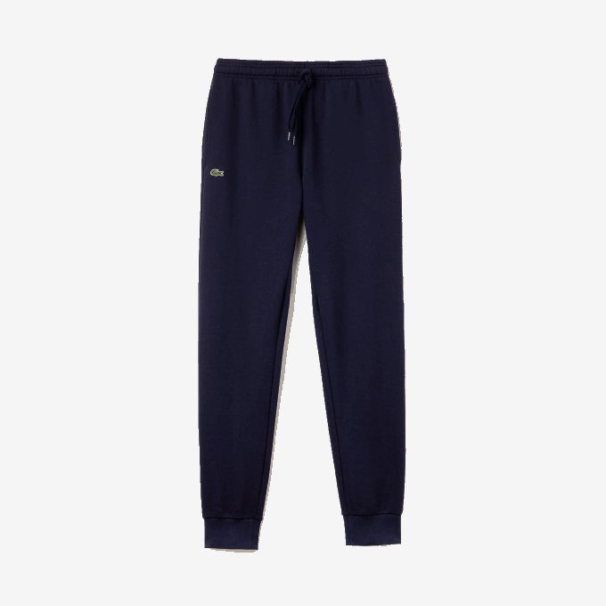 Men Lacoste V0ZN961 Navy Blue 166 SPORT Fleece Tennis Sweatpants - Image 3