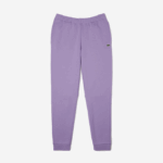 Men Lacoste V0ZN995 Purple GFU Tapered Fit Fleece Trackpants - Image 5