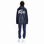MenV0ZN1310 Blue WGH Lacoste x A.P.C. Water-Resistant Nylon Hooded Jacket - Image 7