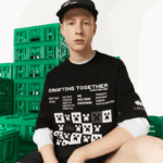 MenV0ZN852 Black 031 Lacoste x Minecraft Loose Fit Organic Cotton T-Shirt