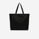 Women Lacoste V0ZN1947 Noir Patch L51 Contrast Branding Oversized Tote Bag - Image 2