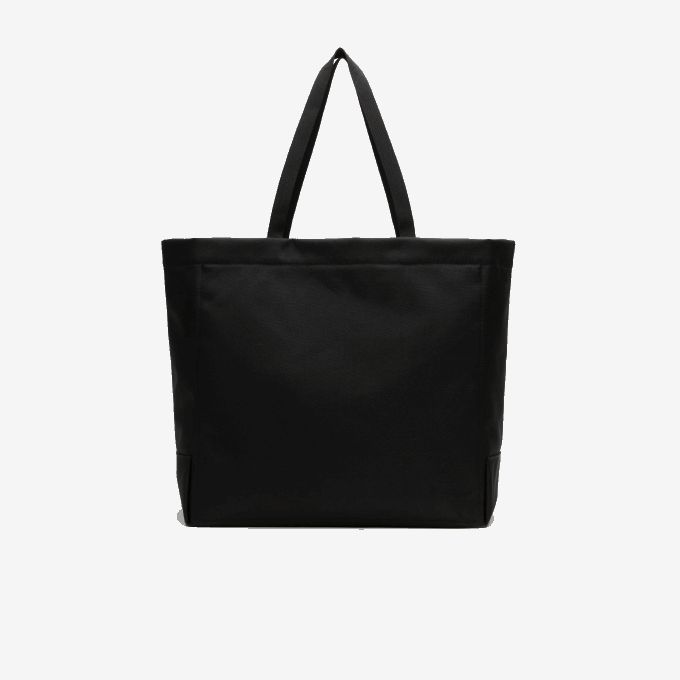Women Lacoste V0ZN1947 Noir Patch L51 Contrast Branding Oversized Tote Bag - Image 2