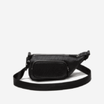 Women Lacoste V0ZN1964 Black 000 Logo Print Shoulder Bag - Small - Image 2