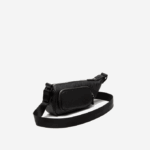 Women Lacoste V0ZN1964 Black 000 Logo Print Shoulder Bag - Small - Image 4