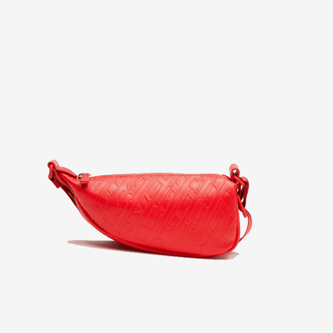 Women Lacoste V0ZN1965 Corrida L41 Logo Print Shoulder Bag - Small - Image 2