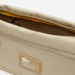 Women Lacoste V0ZN1967 Brindille L37 Recycled Fiber Zipped Bag - Image 3