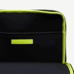 Women Lacoste V0ZN1971 Black 000 Recycled Fiber Crossbody Bag - Image 5