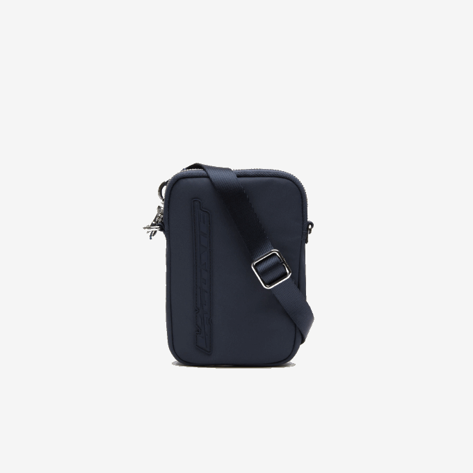 Women Lacoste V0ZN1976 Bleu Nuit Blanc M05 Contrast Branding Smartphone Holder - Image 2