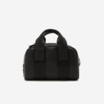 Women Lacoste V0ZN2108 Black 000 Contrast Inscriptions Sports Bag - Image 2
