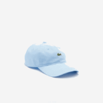 Women Lacoste V0ZN2319 Blue HBP Contrast Strap And Crocodile Cotton Cap
