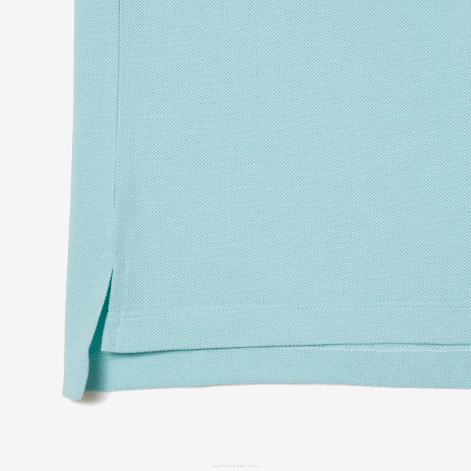 Women Lacoste V0ZN2362 Mint LGF Regular Fit Soft Cotton Petit Pique Polo - Image 5