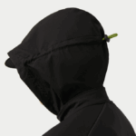 Women Lacoste V0ZN2382 Black 031 SPORT Loose Fit Zip Sweatshirt - Image 7