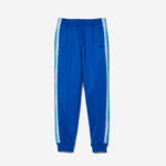 Women Lacoste V0ZN2407 Blue KXB Logo Stripe Track Pants - Image 4