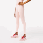 Women Lacoste V0ZN2409 Pink KF9 SPORT 7/8 Length Recycled Polyester Leggings - Image 2