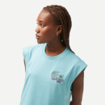 Women Lacoste V0ZN2411 Mint BVG Sport Miami Open Edition Sleeveless Top - Image 2