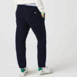 Women Lacoste V0ZN2413 Navy Blue 166 Blended Cotton Joggers - Image 8