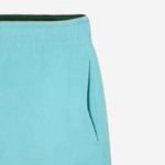 Women Lacoste V0ZN2415 Turquoise BVG Blended Cotton Joggers - Image 5